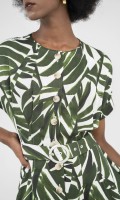 SIXDO Raw Midi Dress
